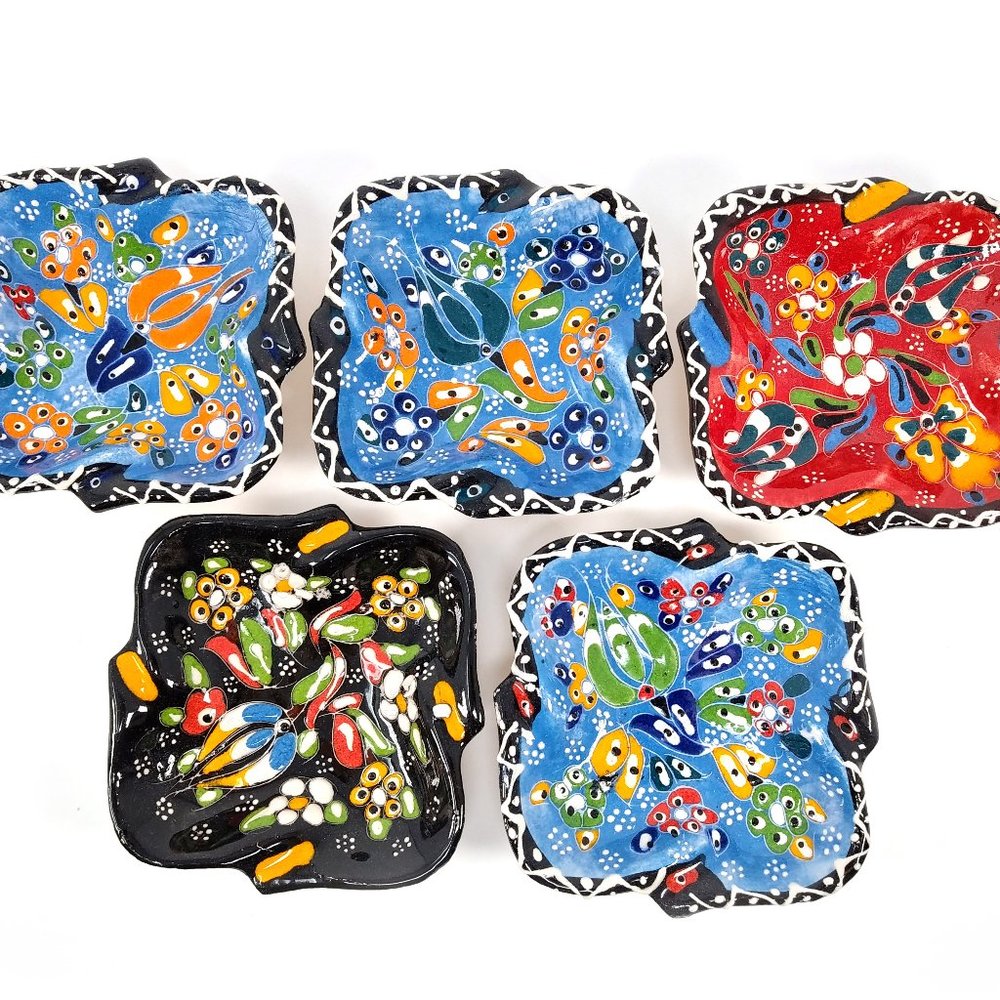 Anatolian Ceramic Handmade Ashtray